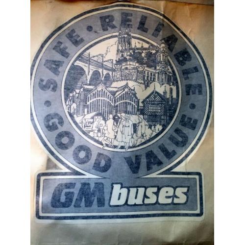 1980s GM BUSES (SOUTH) SIDE PANEL DECAL