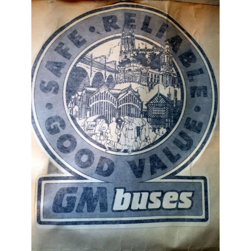1980s GM BUSES (SOUTH) SIDE PANEL DECAL