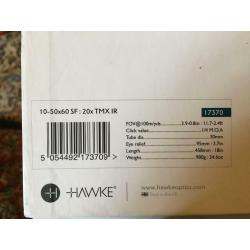 Hawke sidewinder ED 10-50x60 SF