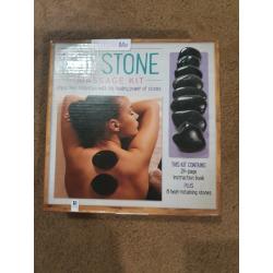 Brand new hot stone massage kit