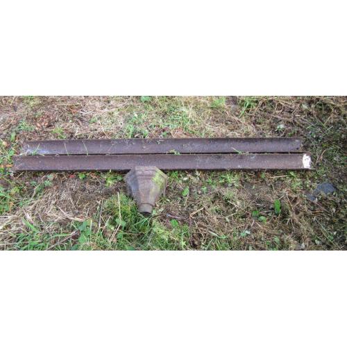 Cast Iron Gutters and Hopper