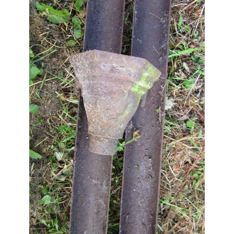 Cast Iron Gutters and Hopper