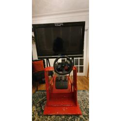 Steering wheel stand