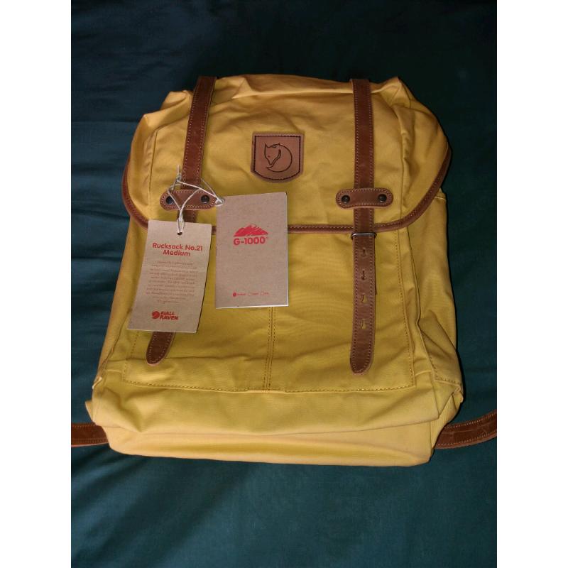 FJ?LLRAVEN 21LTR LAPTOP COMPATIBLE RUCKSACK NEW UNUSED
