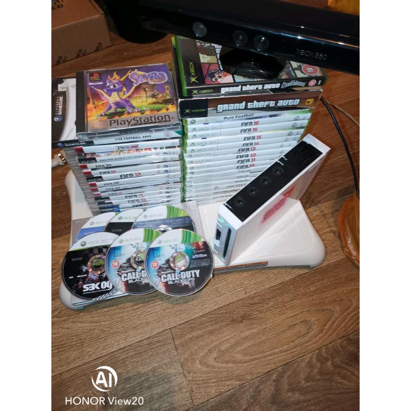 Gaming Bundle Wii/PS1/PS3/XBOX/XBOX 360/GAMECUBE
