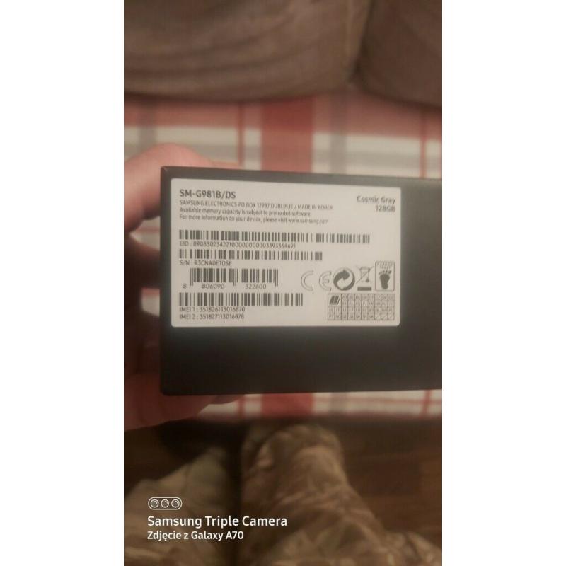 Brand new Samsung galaxy s 20 5G 128gb. Unlocked