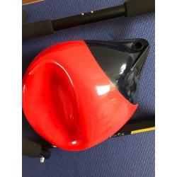 York dumbbells 20kg pull-up bar and aqua punch bag