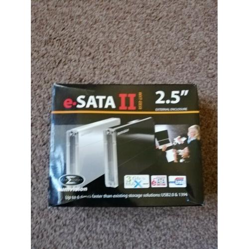E SATA II 2.5? external enclosure