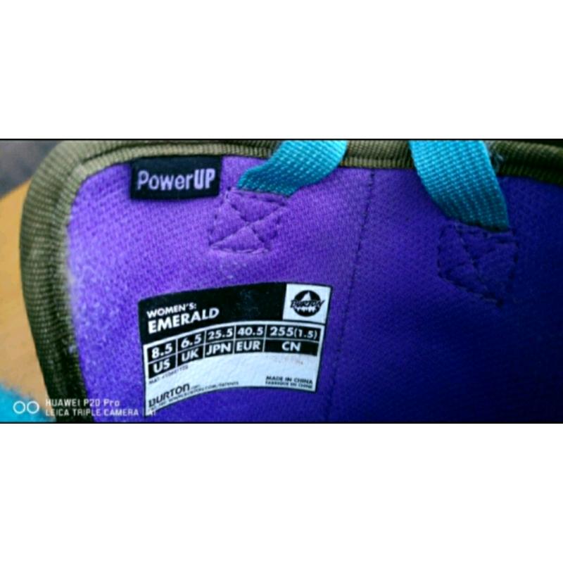 Burton emerald imprint2 SB boots good condition 6.5,Smirnoff board 65?