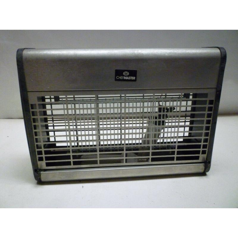 Chefmaster Insect Control Unit Aluminium commercial kitchens take away shop chppy pizza cooking 8
