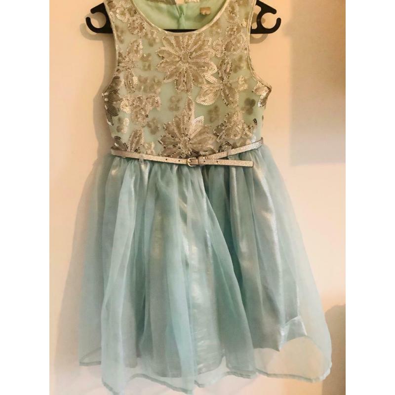 Lovely blue dress for 9 yrs