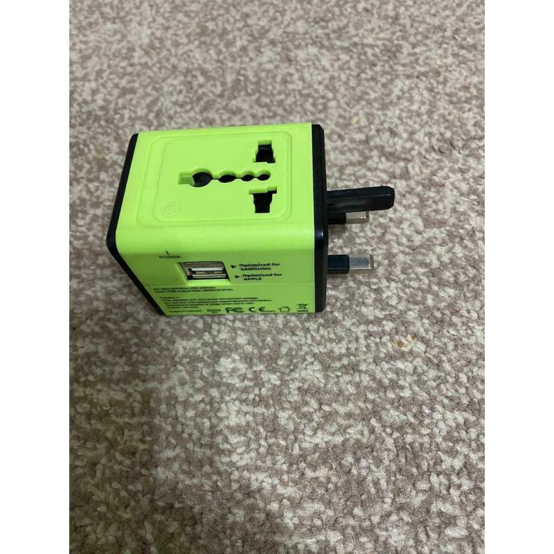 World Dual PowerMax USB Wall Charger AC
