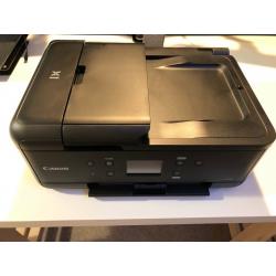 Canon PIXMA TR7550 All-in-One Wireless Wi-Fi Printer with Touch Screen, Black