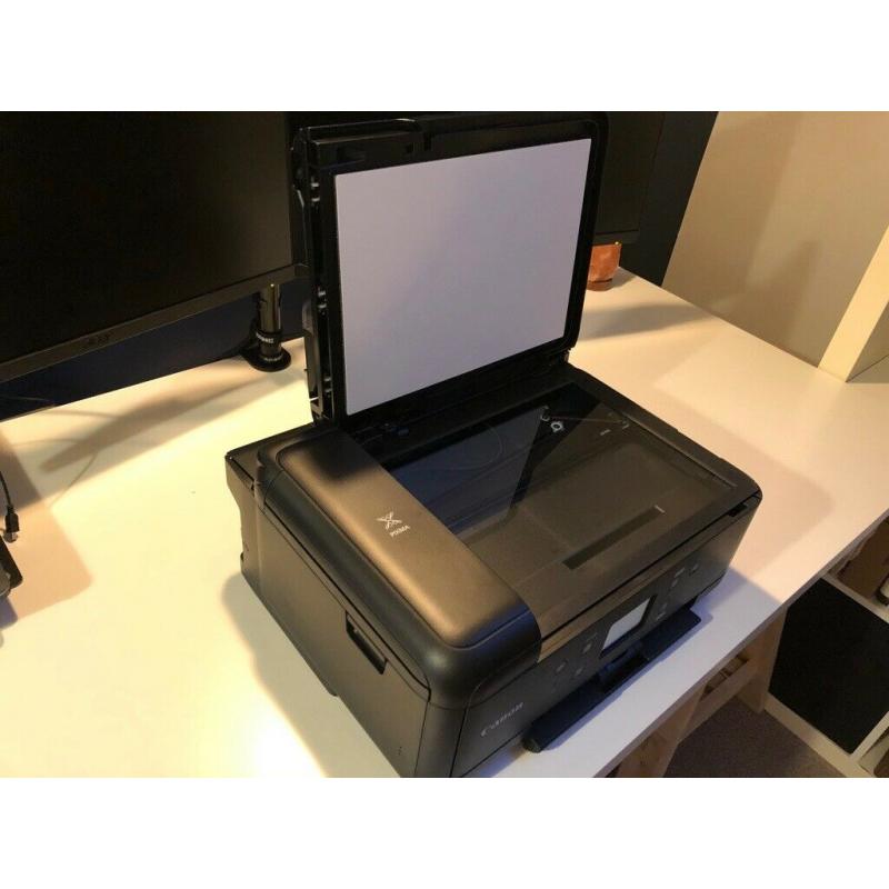 Canon PIXMA TR7550 All-in-One Wireless Wi-Fi Printer with Touch Screen, Black