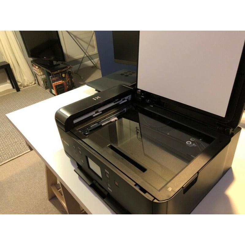 Canon PIXMA TR7550 All-in-One Wireless Wi-Fi Printer with Touch Screen, Black