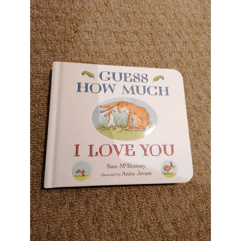 Brand NEW Guess how much i love you book