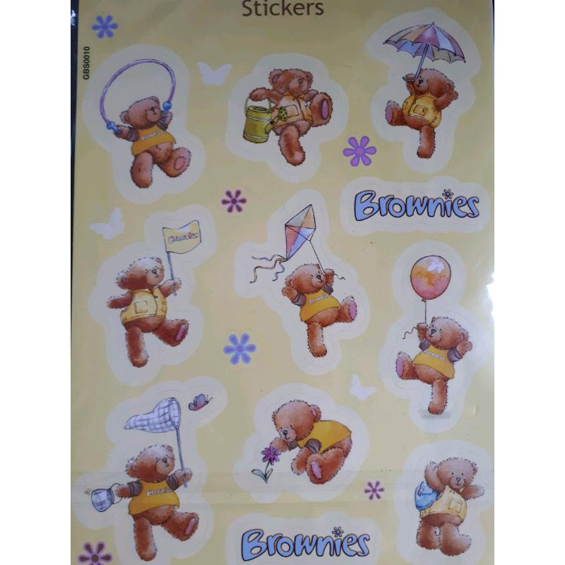 Girlguiding - Brownies stationary accessories