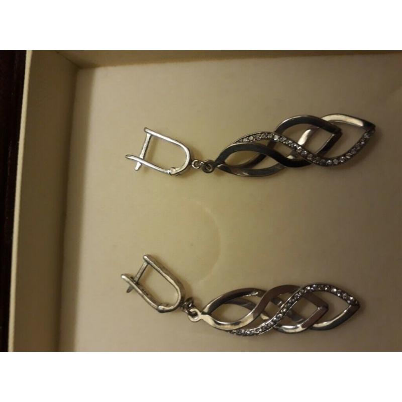 Sterling silver earrings