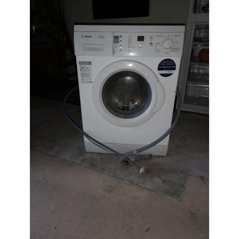 Bosch Avantixx 6 VarioPerfect washing machine.