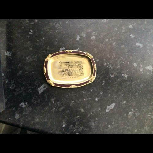 Brass ashtray