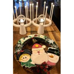 Set of Christmas decorations