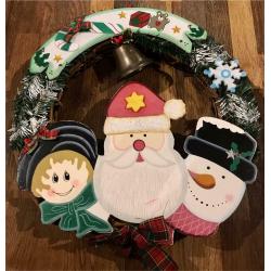 Set of Christmas decorations