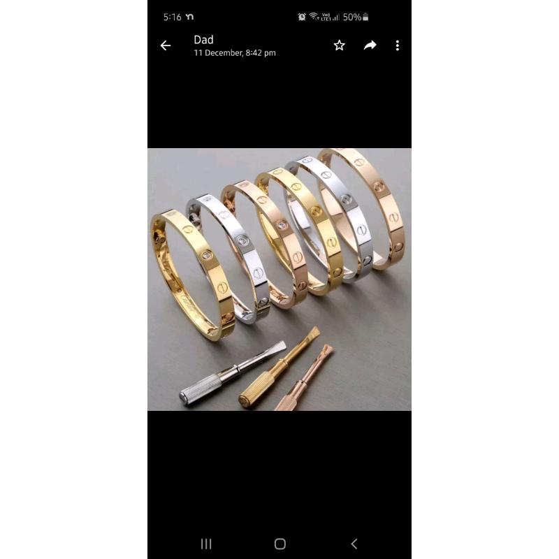 Cartier bracelet