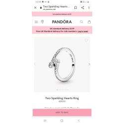 Beautiful pandora ring