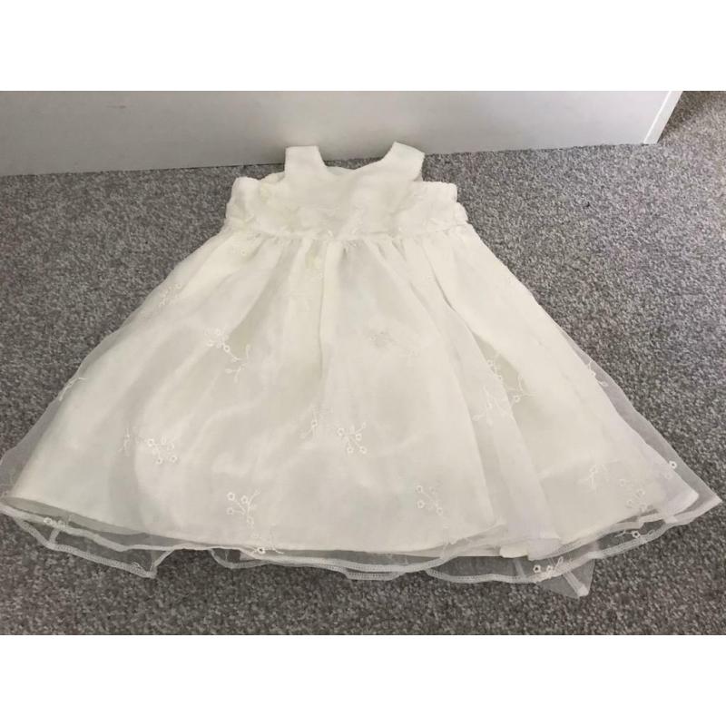 6-9 months Nect occasion dress ivory