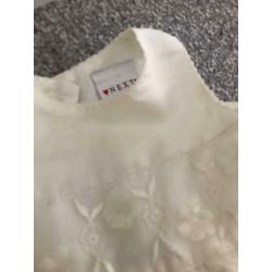 6-9 months Nect occasion dress ivory