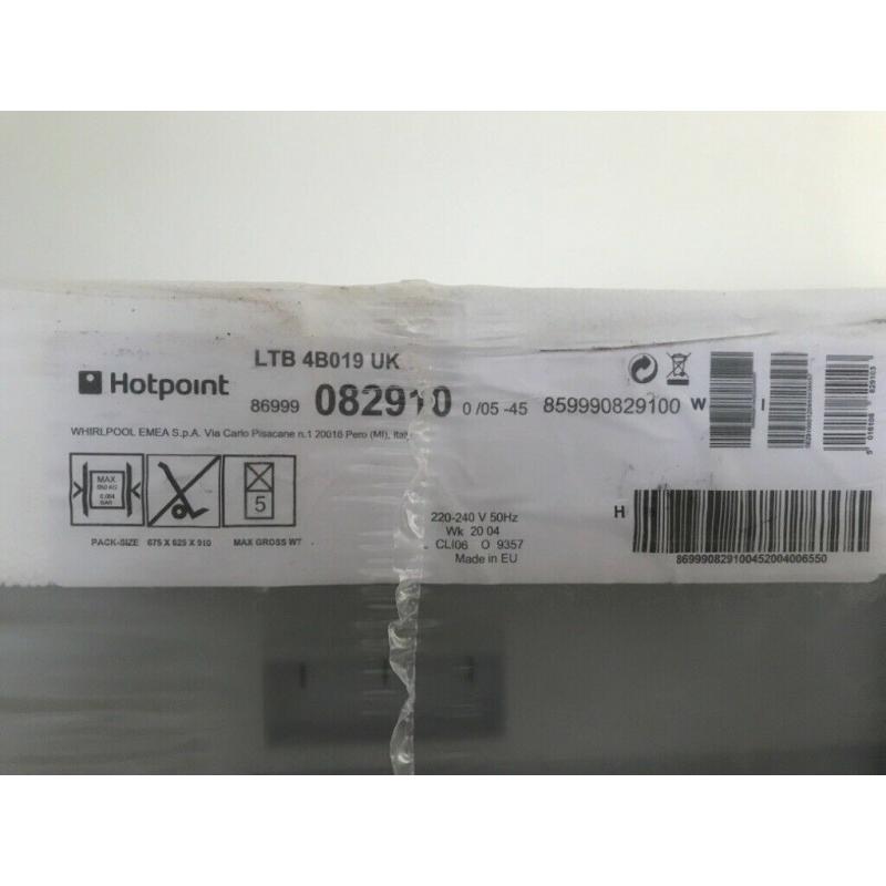 Brand New INTEGRATED DISHWASHER HOTPOINT