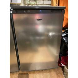 Logik Silver Undercounter Larder Fridge