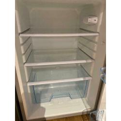 Logik Silver Undercounter Larder Fridge