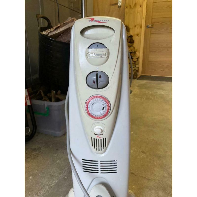 Delonghi Double oil filled radiator