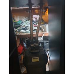 Fish tank and fluval filter