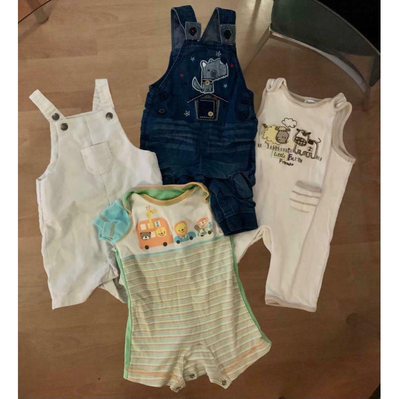0-3month baby boy clothes bundle