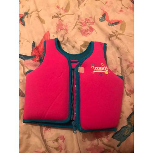 Swimming jacket.