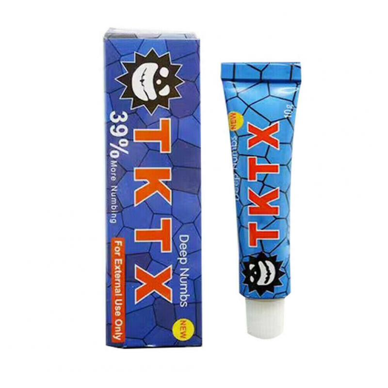 2 x TKTX 39.9% Numbing Tattoo Body Anesthetic Fast Skin Numb Cream Semi Permanent