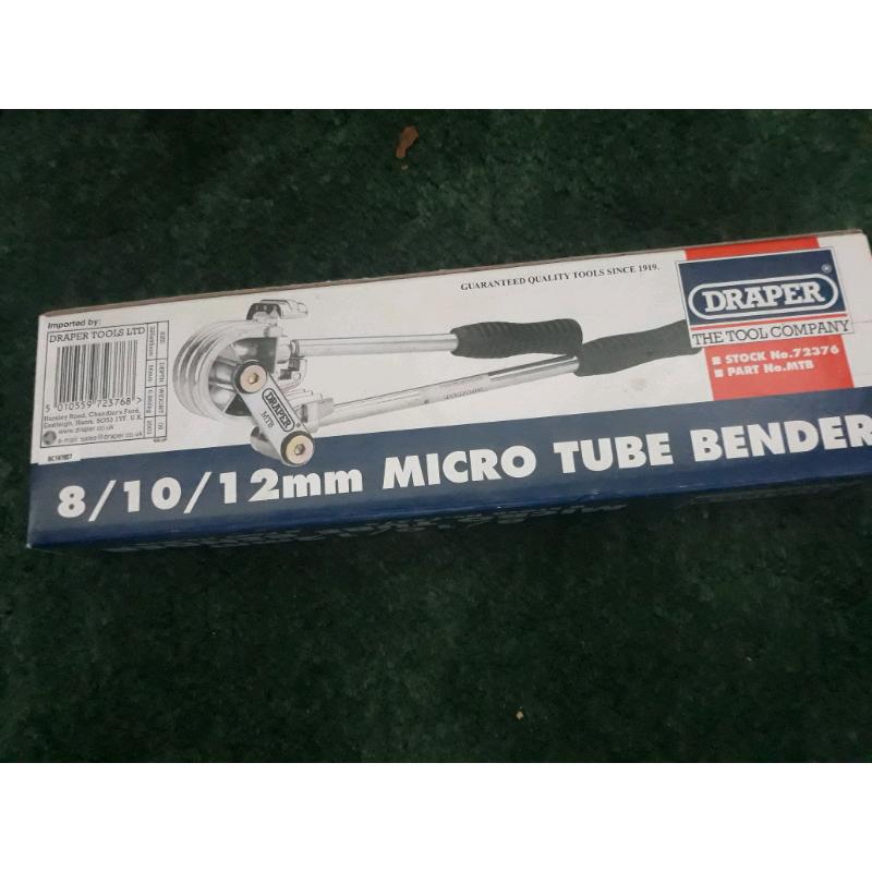 Draper micro tube bender for sale