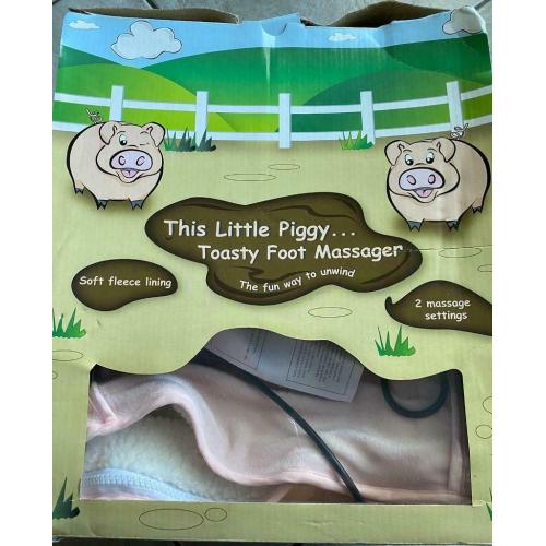 This little piggy toasty foot massager