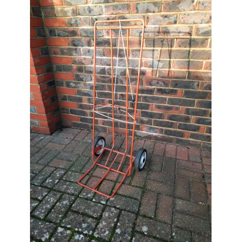 Metal foldup trolley