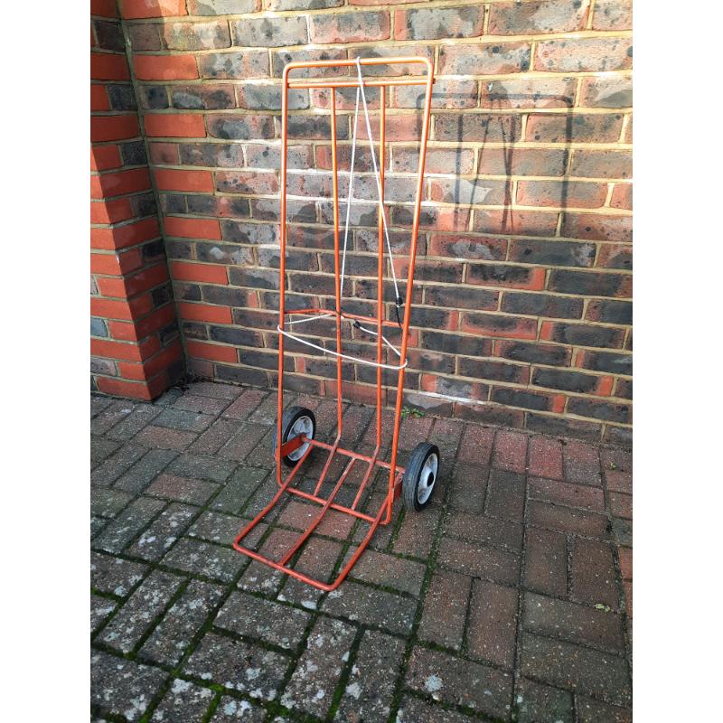 Metal foldup trolley