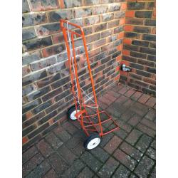 Metal foldup trolley