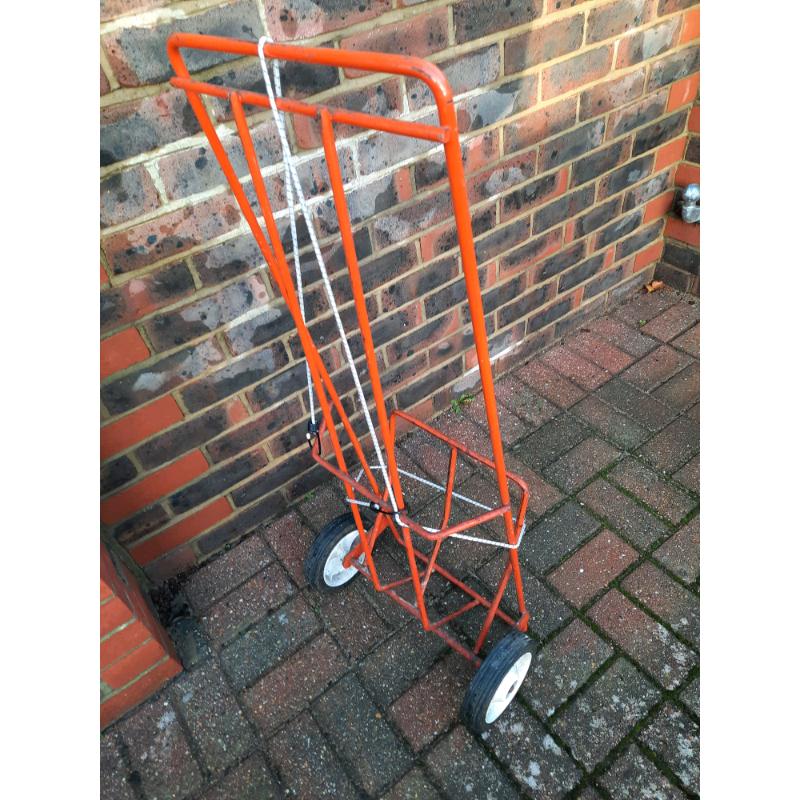 Metal foldup trolley