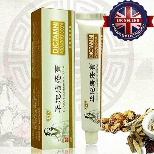 DICTAMNI Relief Antibacterial Cream, Haemorrhoids Herbal, UK SELLER