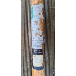 Pickaxe axe hoe with wooden handle