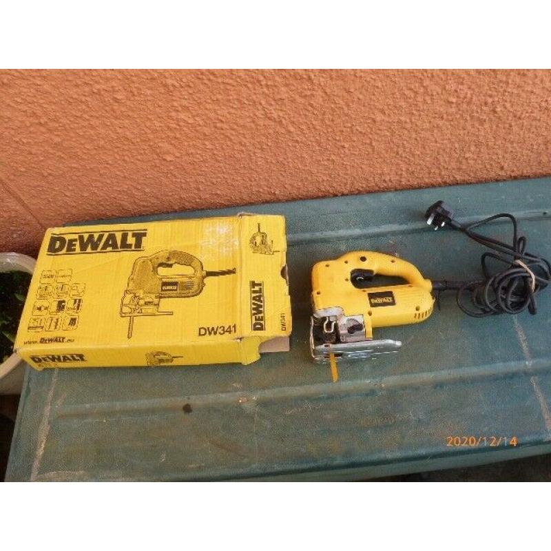 DEWALT JIG SAW 550 MODEL DW341 MAINS POWER