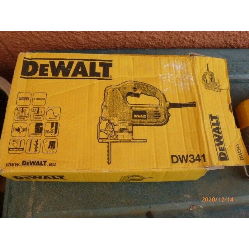 DEWALT JIG SAW 550 MODEL DW341 MAINS POWER