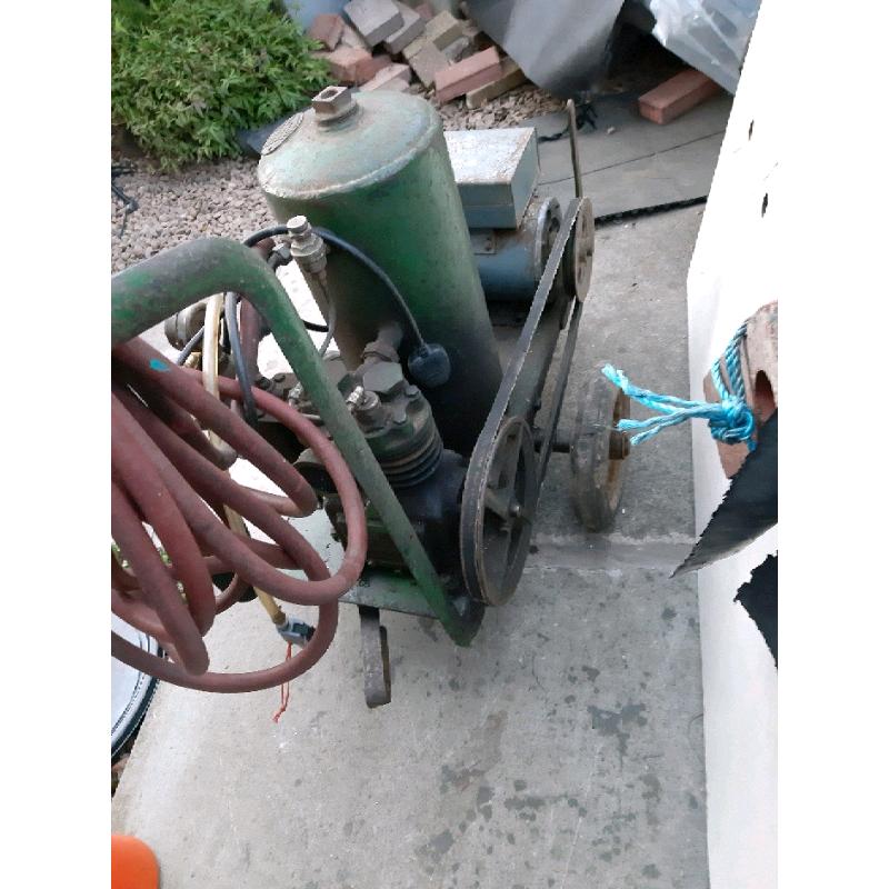 Vintage air compressor