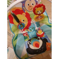 Baby & toddler recline chair, vibrating chair, rocks & bounce
